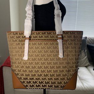 New Michael Kors MK LARGE LILIAN TOTE